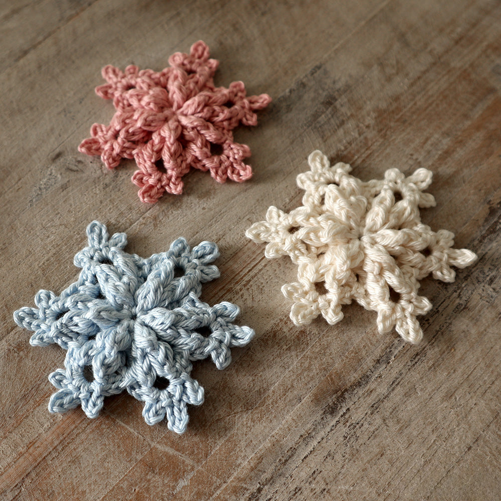 Schneeflocke "Jule" - Winterdeko, Baumschmuck, Geschenkanhänger