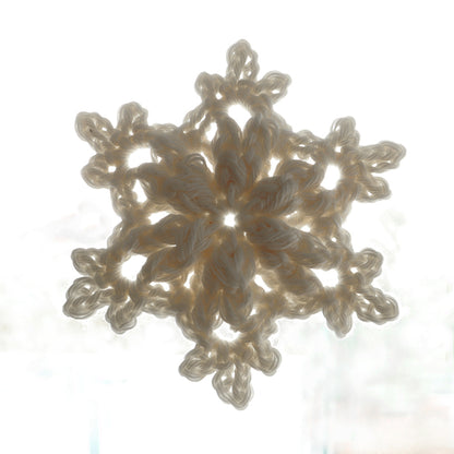 Schneeflocke "Jule" - Winterdeko, Baumschmuck, Geschenkanhänger