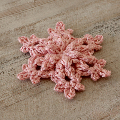 Schneeflocke "Jule" - Winterdeko, Baumschmuck, Geschenkanhänger