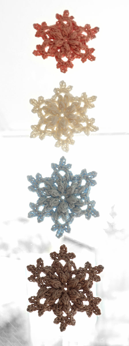 Schneeflocke "Jule" - Winterdeko, Baumschmuck, Geschenkanhänger