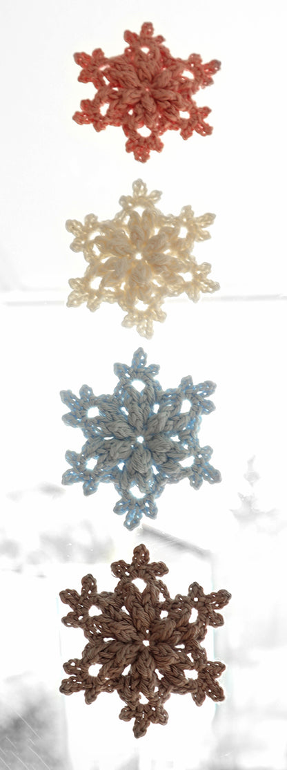 Schneeflocke "Jule" - Winterdeko, Baumschmuck, Geschenkanhänger