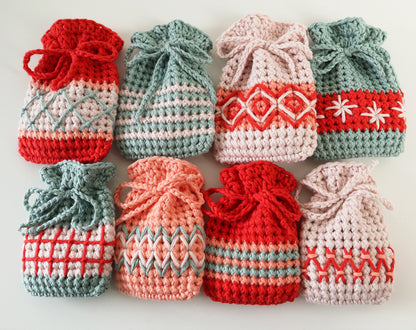 Adventskalender "Hygge" zum Besticken - 2 Größen, 8 Motive