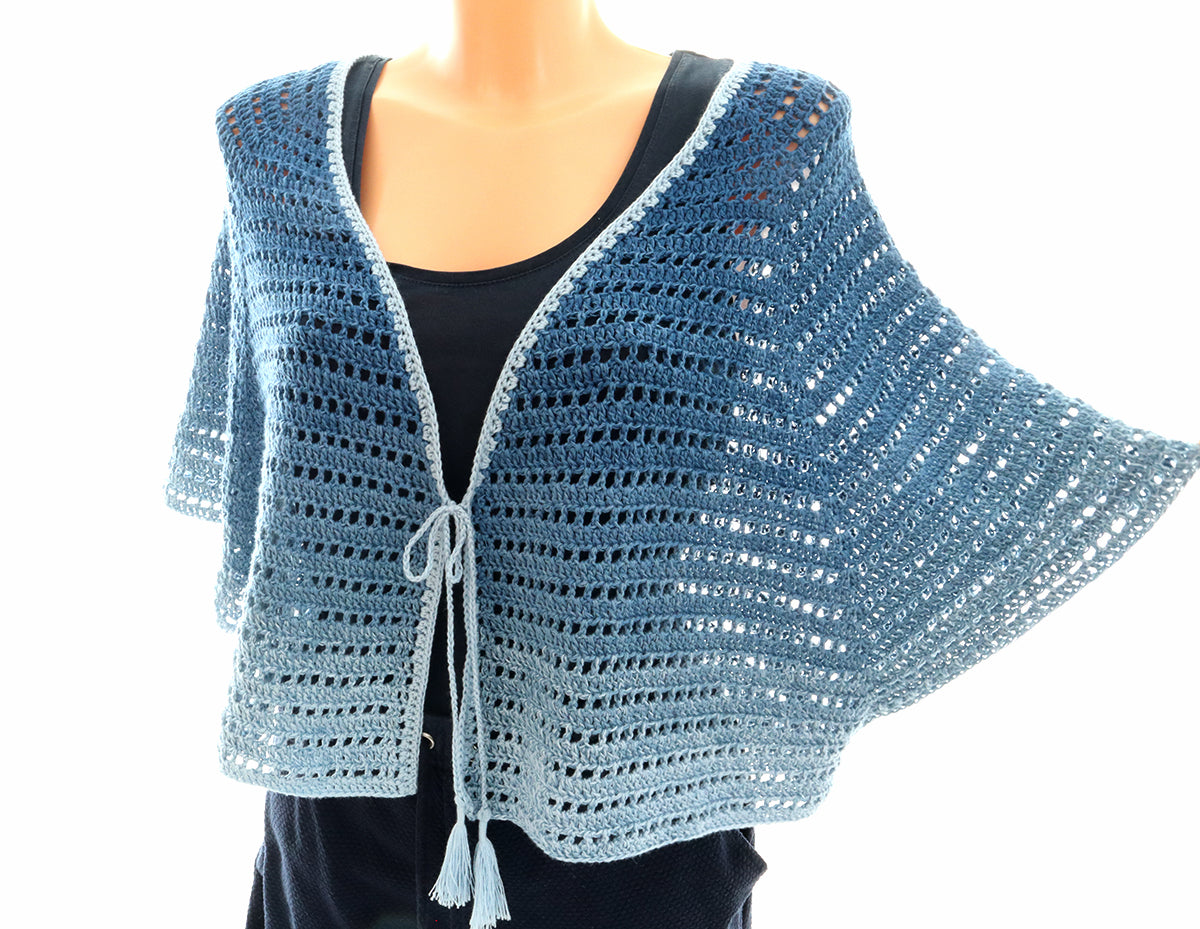 Cardigan "Kassandra" - Raglan von oben (RVO)