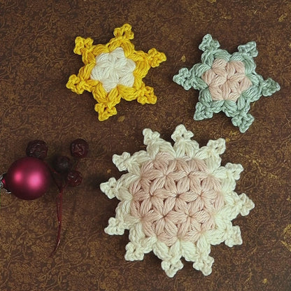 Schneeflocke „Lumina“ – Schneekristalle im Jasminmuster