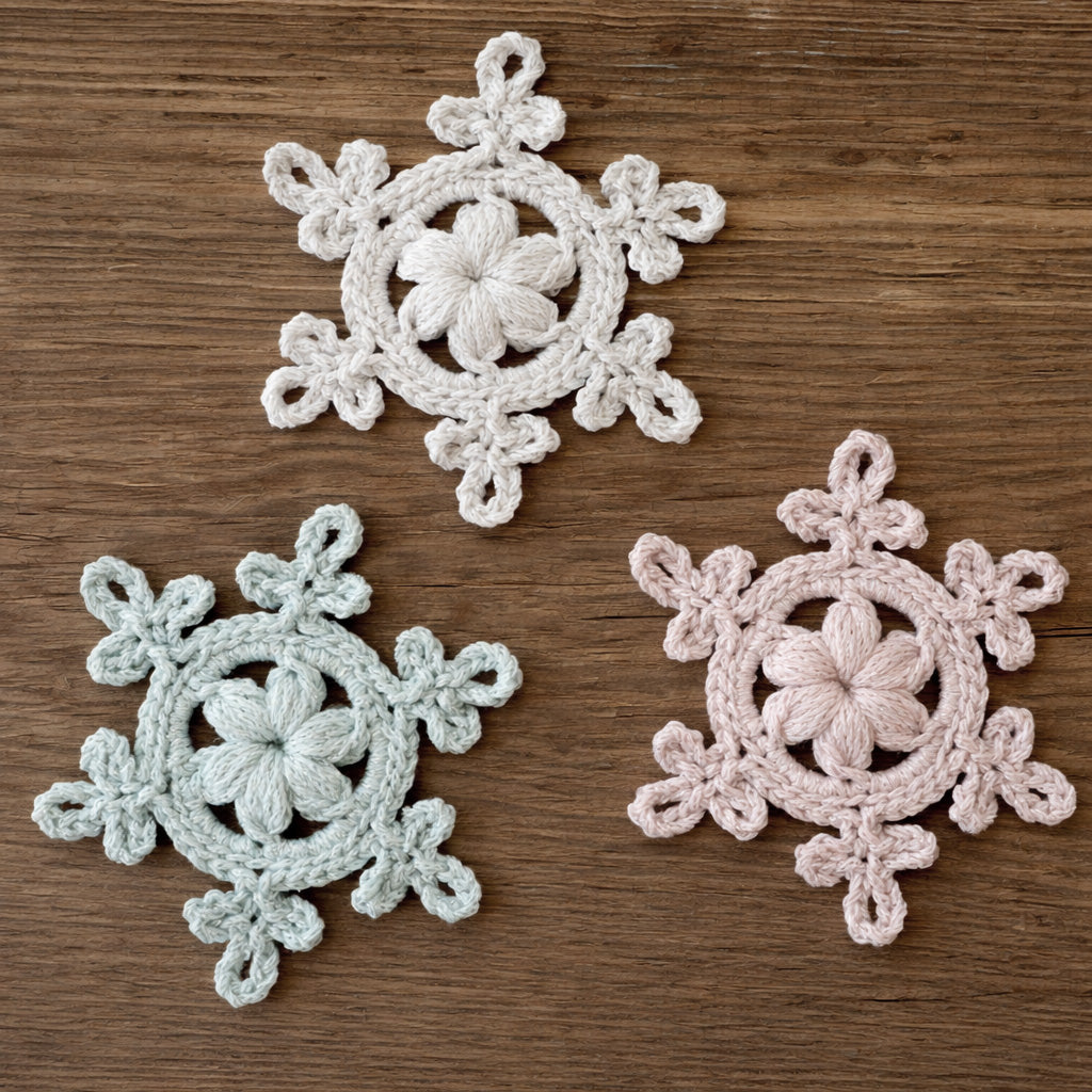 Schneeflocken-Sparset „Lucy“, „Leni“ und „Lilly“