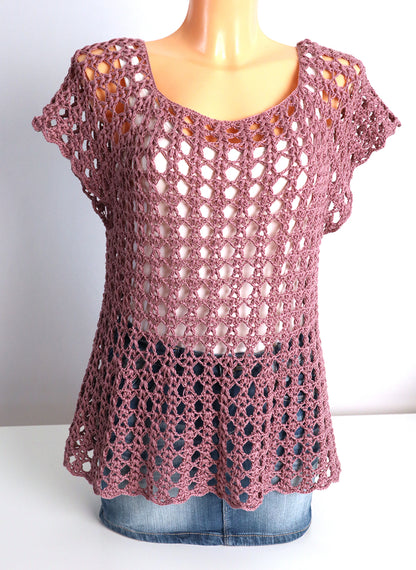 RVO-Shirt, Tunika „Marlene“ – Raglan von oben