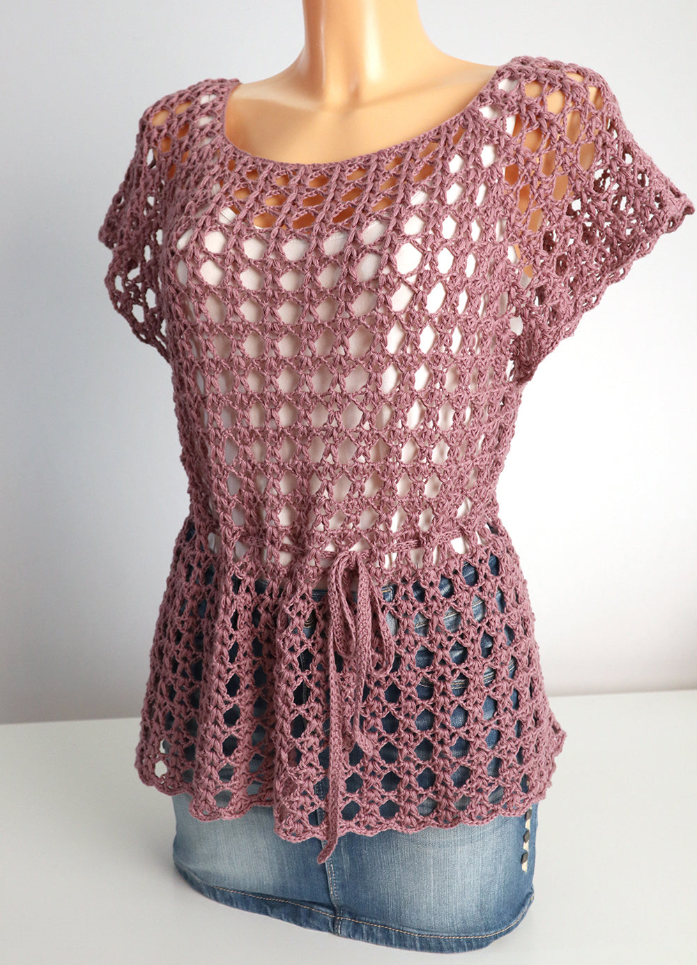 RVO-Shirt, Tunika „Marlene“ – Raglan von oben
