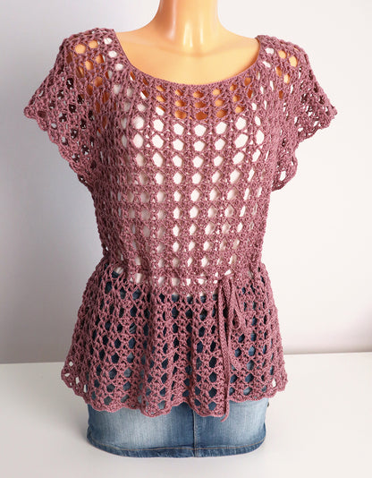 RVO-Shirt, Tunika „Marlene“ – Raglan von oben