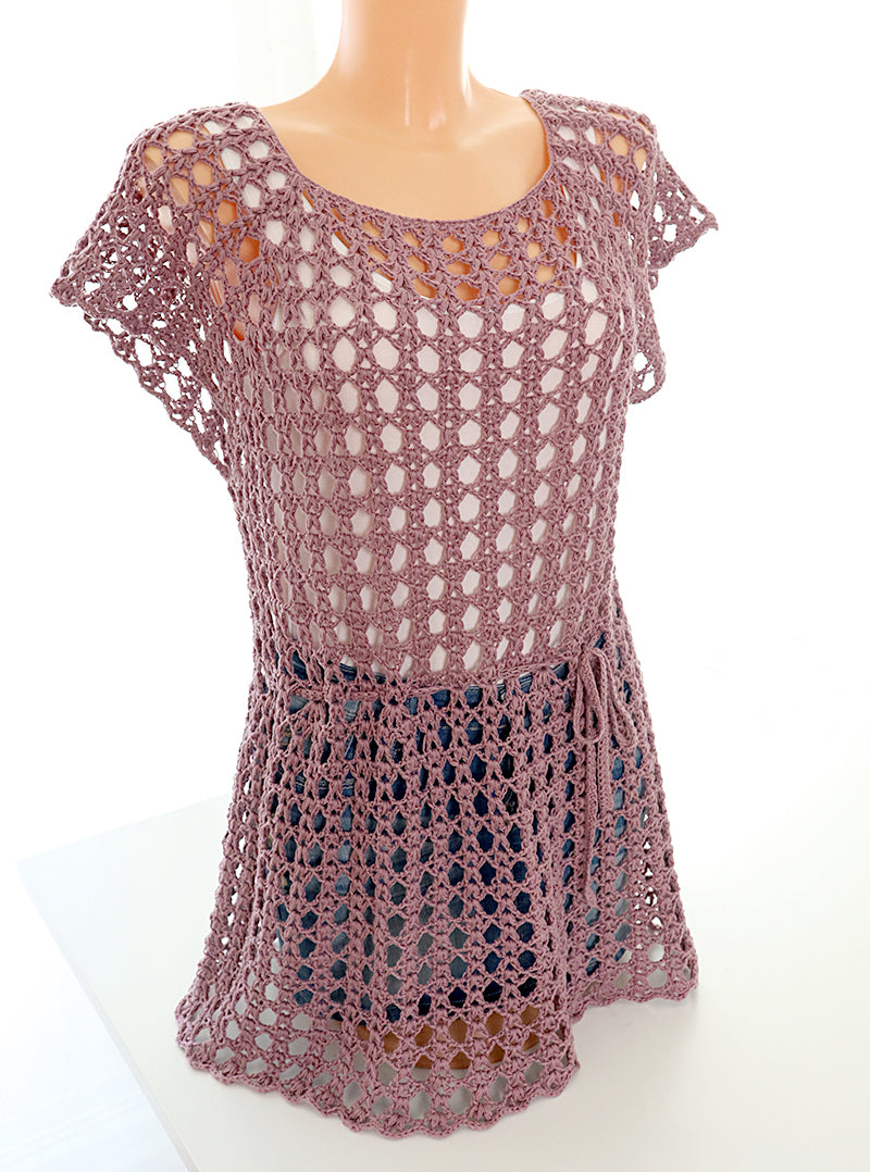 RVO-Shirt, Tunika „Marlene“ – Raglan von oben