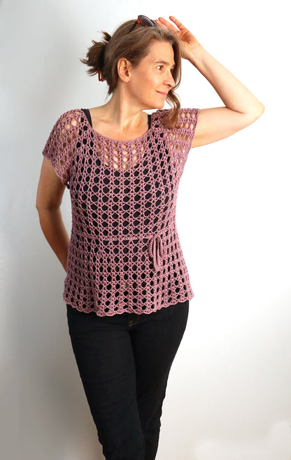 RVO-Shirt, Tunika „Marlene“ – Raglan von oben