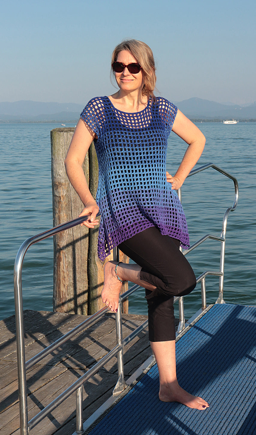 Tunika „Arielle“ – Raglan von oben