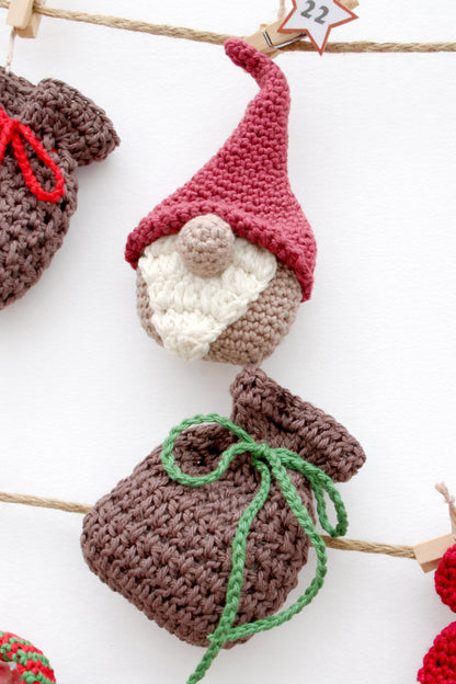 Adventskalender „Süße Wichtelbande“ – befüllbare Wichtel und Säckchen
